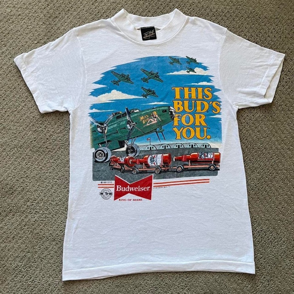 Vintage 1987 Budweiser t-shirt